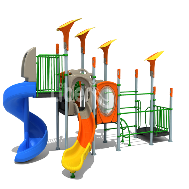 轻系列幼儿园滑梯拼接滑游乐设备