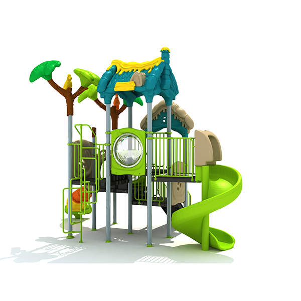幼儿园滑梯原树系列小博士游乐设备